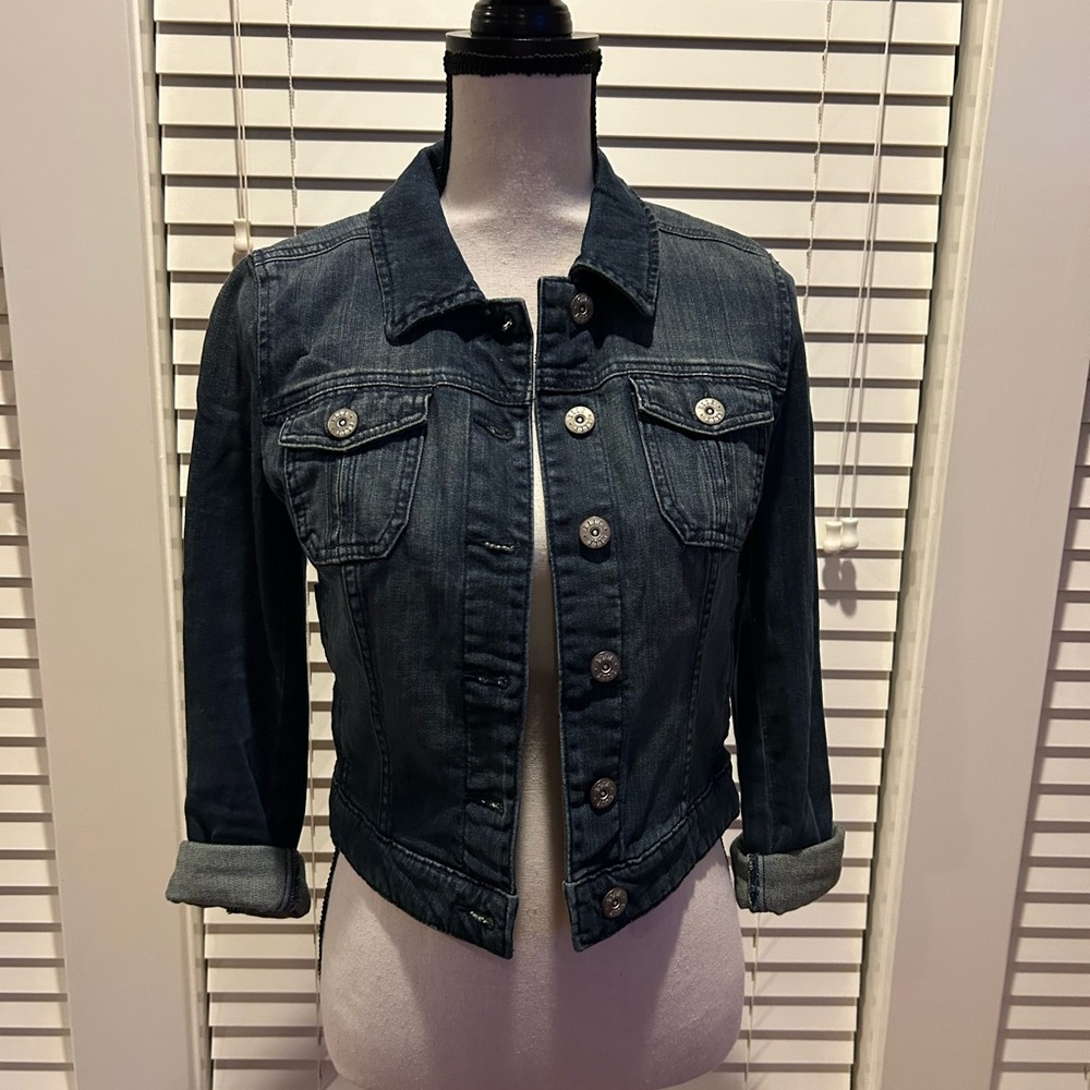 Elle Jean Jacket XS Indigo Demin - Medium